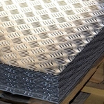 фото Рифленый алюминиевый лист "Квинтет" 1200х3000х1,2мм